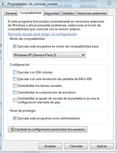 Modo consola